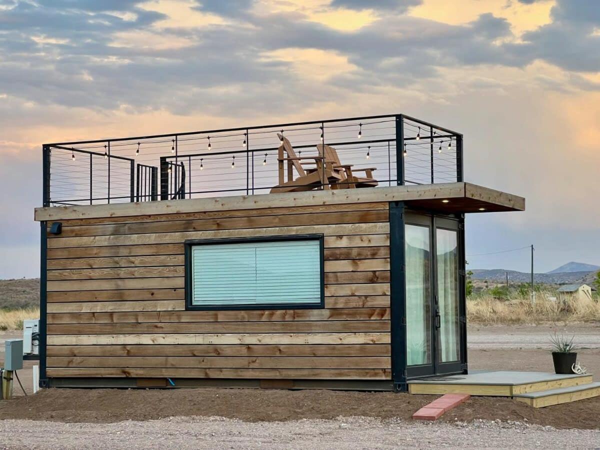 New The Buffalo-Shipping Container In Alpine Eksteriør bilde